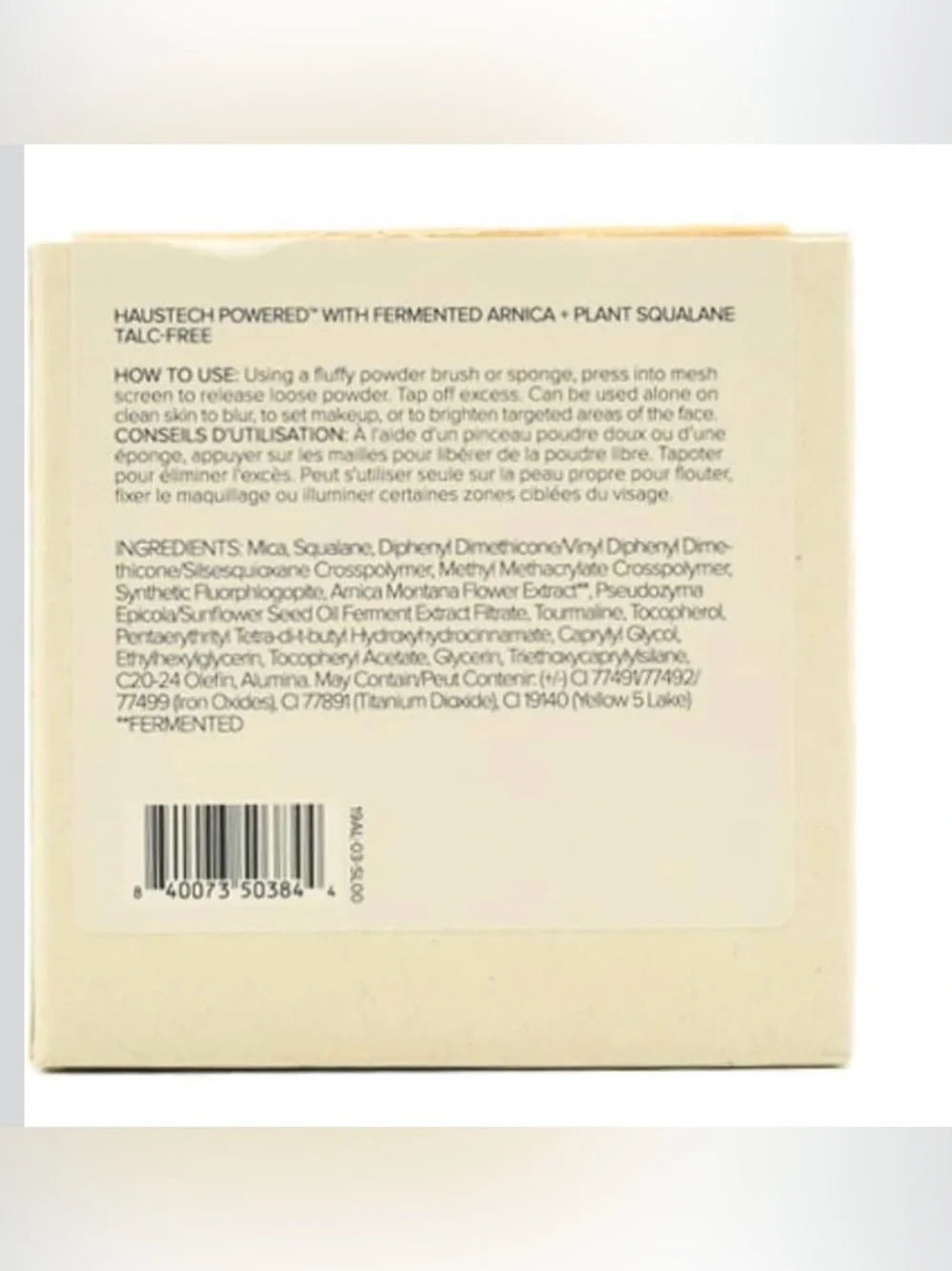 Haus Labs by Lady Gaga Bio-Blurring Loose Setting Powder in Golden, New